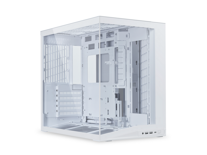 Lian Li O11D Mini V2 White - Gehäuse - Miditower - Weiß