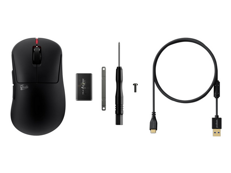 Pulsar ZywOo The Chosen Mini Wireless - Gaming Maus (Schwarz)