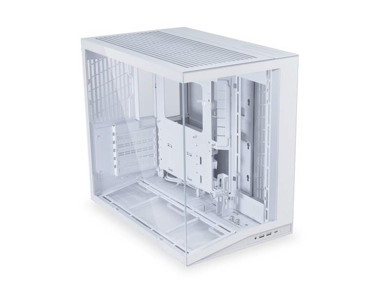 Lian Li O11D Mini V2 White - Gehäuse - Miditower - Weiß