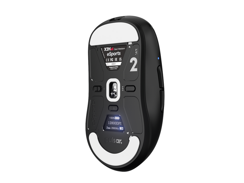 Pulsar X2H V3 eS Mini Wireless - Gaming Maus (Schwarz)