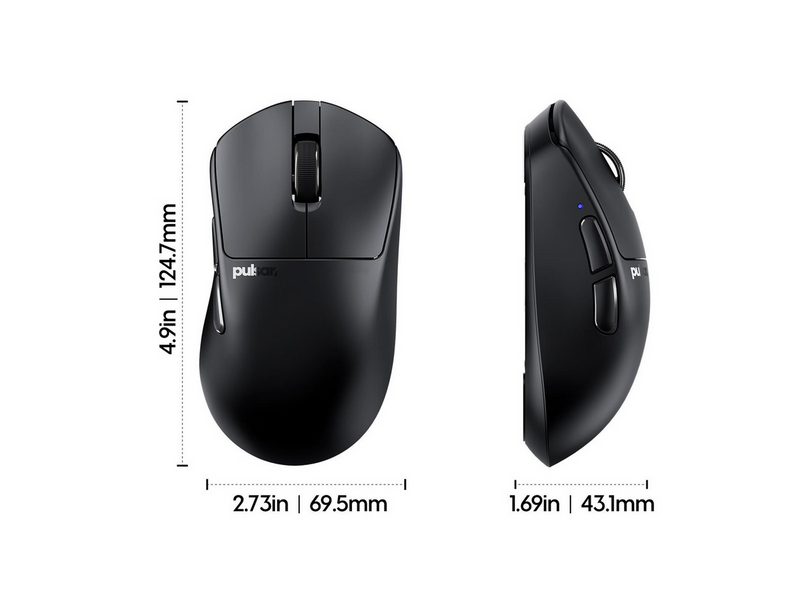 Pulsar X3 Medium Wireless - Gaming Maus (Weiß)