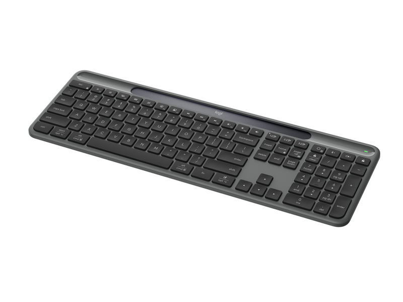 Logitech K980 Signature Slim Solar+ Wireless - Tastatur - Full-Size -