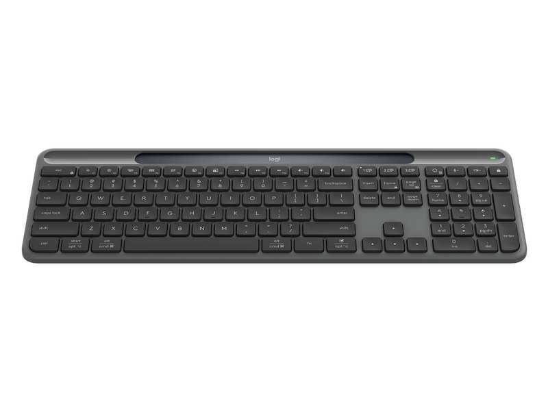 Logitech K980 Signature Slim Solar+ Wireless - Tastatur - Full-Size -
