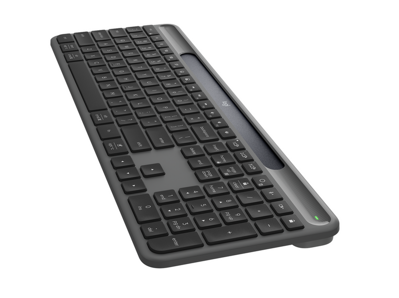 Logitech K980 Signature Slim Solar+ Wireless - Tastatur - Full-Size -