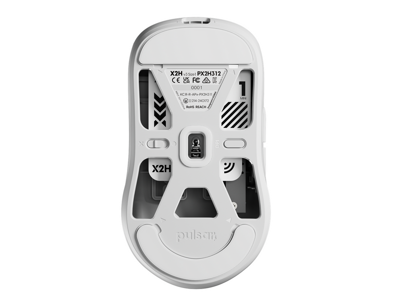 Pulsar X2H V3 Mini Wireless - Gaming Maus (Weiß)