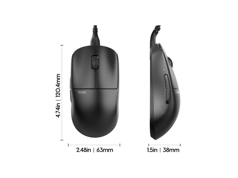 Pulsar X2 Wired Medium - Gaming Maus (Weiß)