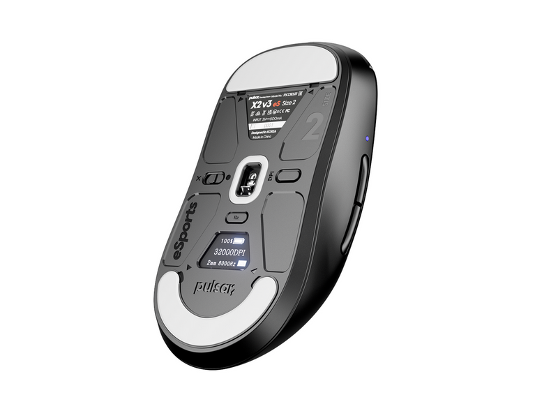 Pulsar X2 v3 eS Mini Wireless - Gaming Maus (Schwarz)