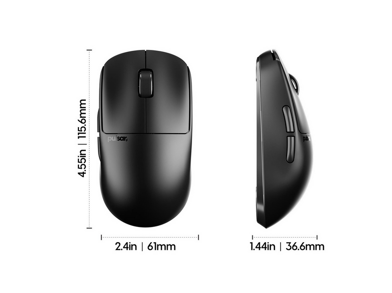 Pulsar X2 CrazyLight Wireless (Uyuni White) - Gaming Maus (Weiß)