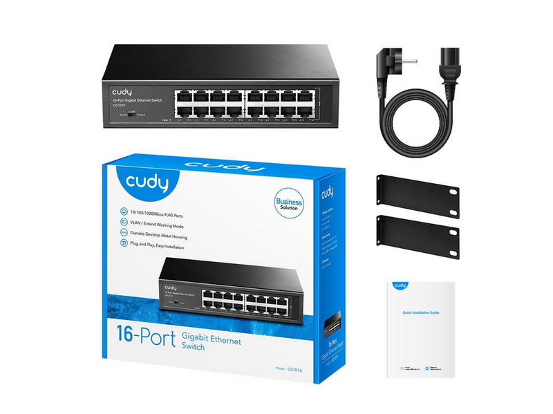 Cudy GS1016 16-Port Gigabit Unmanaged Switch