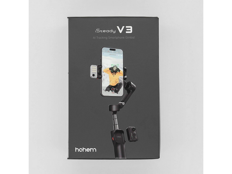 Hohem Smartphone Gimbal iSteady V3 Black Kit with AI