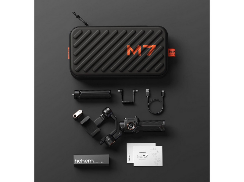 Hohem Smartphone Gimbal iSteady M7 Black Kit with AI