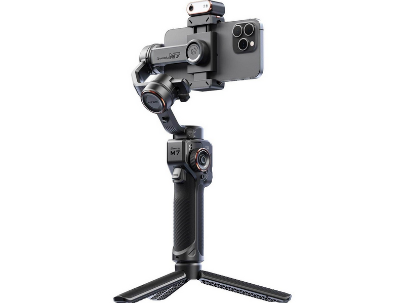 Hohem Smartphone Gimbal iSteady M7 Black Kit with AI