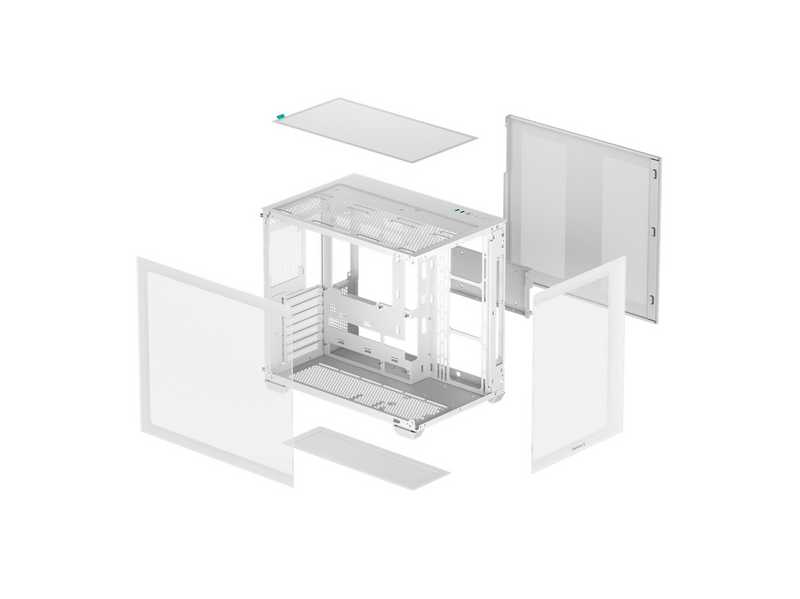 DeepCool CG530 - White - Gehäuse - Desktop - Weiß
