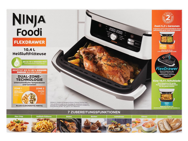 Ninja AF500EUWH Flex Drawer