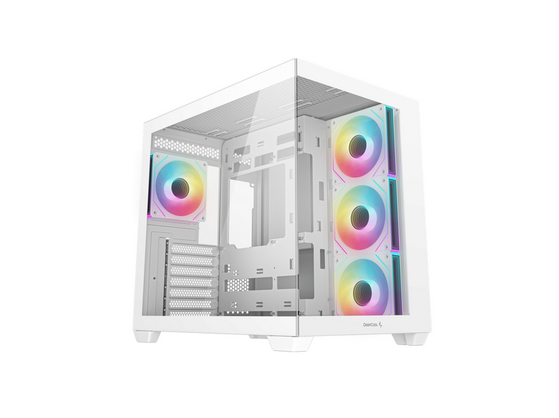 DeepCool CG530 4F - White - Gehäuse - Desktop - Weiß