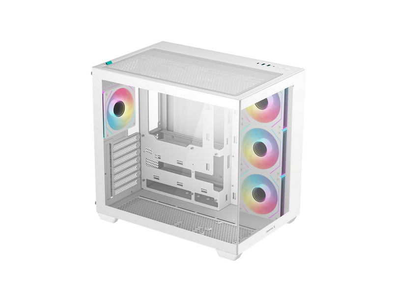 DeepCool CG530 4F - White - Gehäuse - Desktop - Weiß