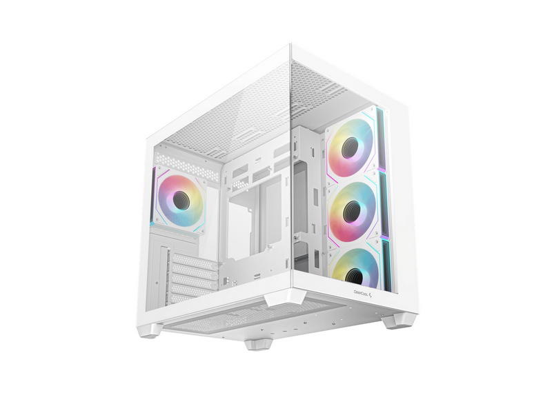 DeepCool CG530 4F - White - Gehäuse - Desktop - Weiß