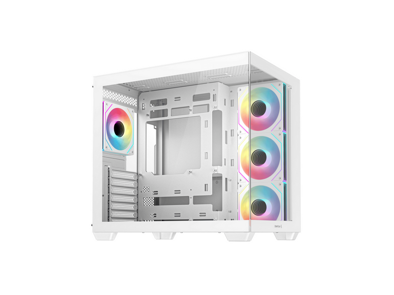 DeepCool CG530 4F - White - Gehäuse - Desktop - Weiß