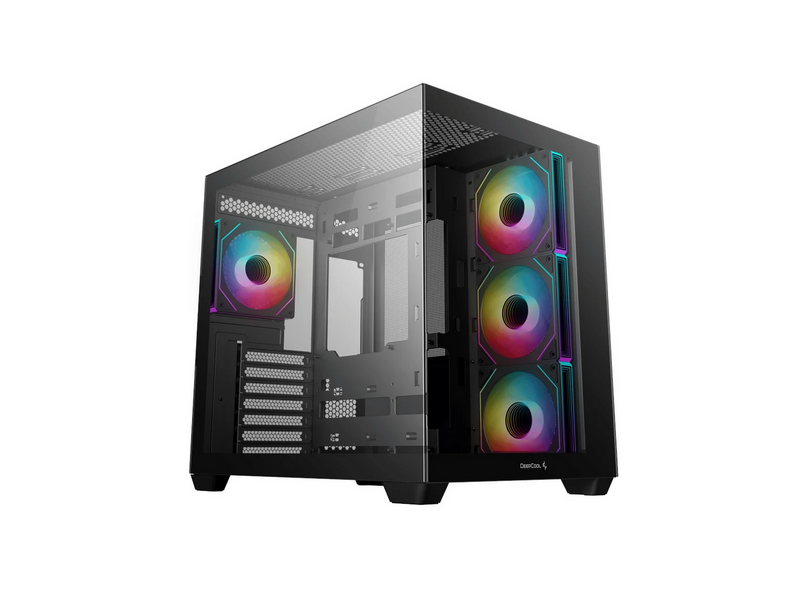DeepCool CG530 4F - Black - Gehäuse - Desktop - Schwarz