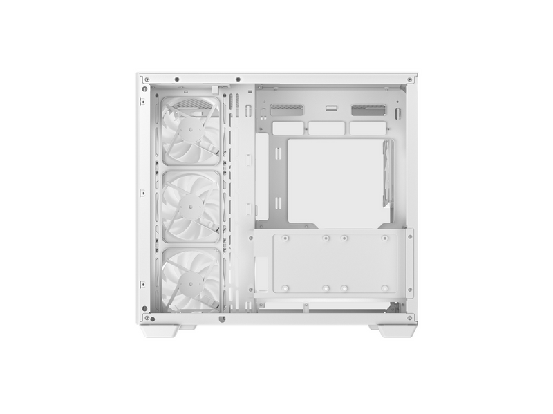 DeepCool CG530 4F - White - Gehäuse - Desktop - Weiß