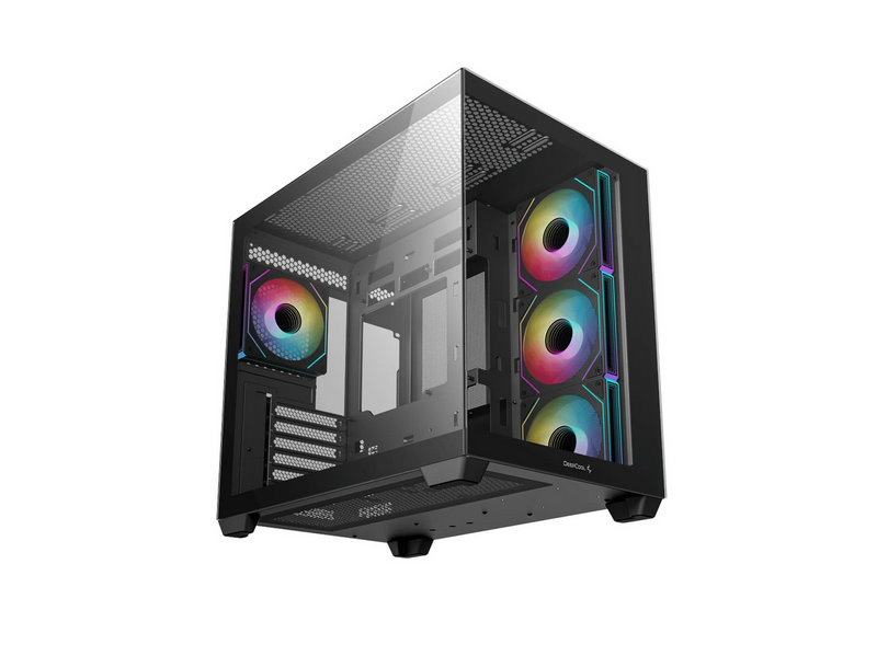 DeepCool CG530 4F - Black - Gehäuse - Desktop - Schwarz