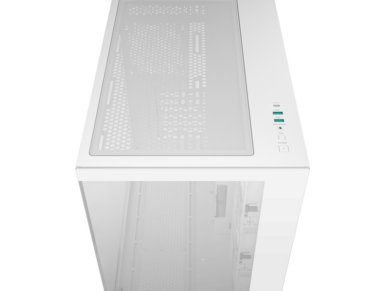 DeepCool CG530 4F - White - Gehäuse - Desktop - Weiß