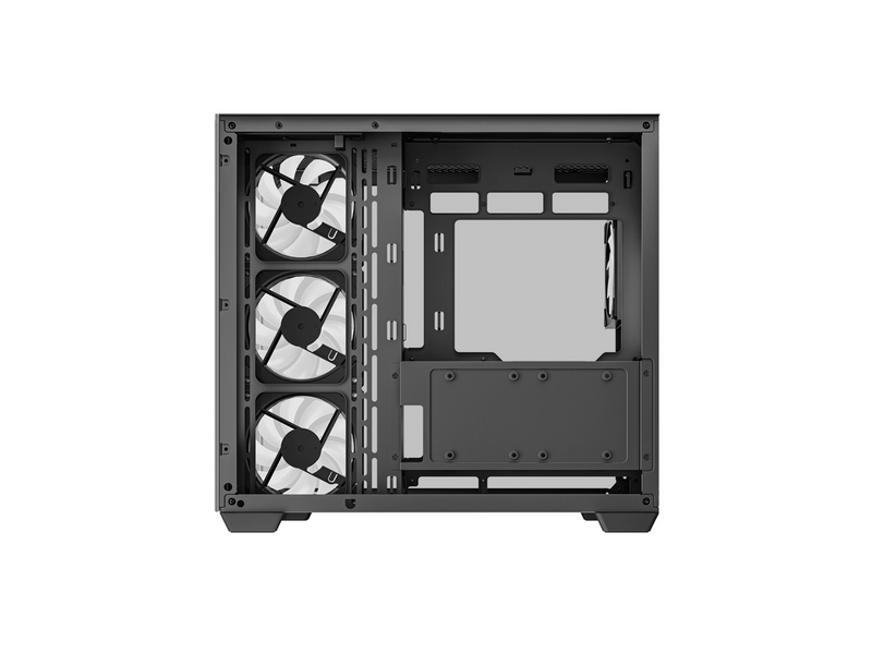 DeepCool CG530 4F - Black - Gehäuse - Desktop - Schwarz