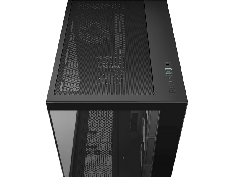 DeepCool CG530 4F - Black - Gehäuse - Desktop - Schwarz