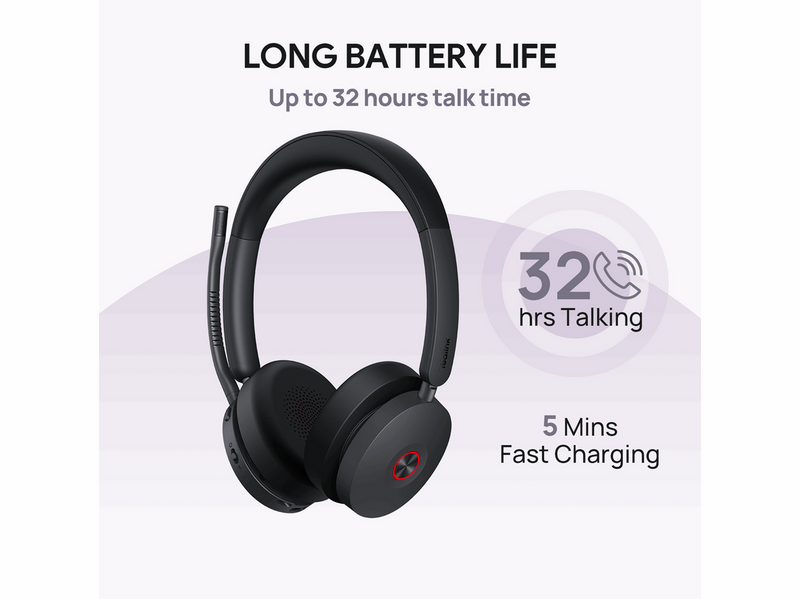 Yealink BH74 with Stand - UC - USB-C/A