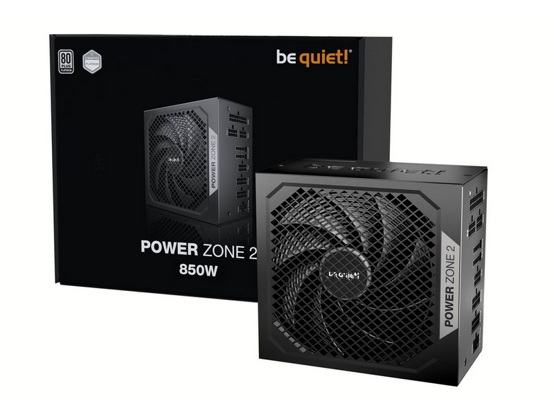 be quiet! Power Zone 2 850W Netzteile - 850 Watt - 140 mm - ATX 3.1 - 80 Plus