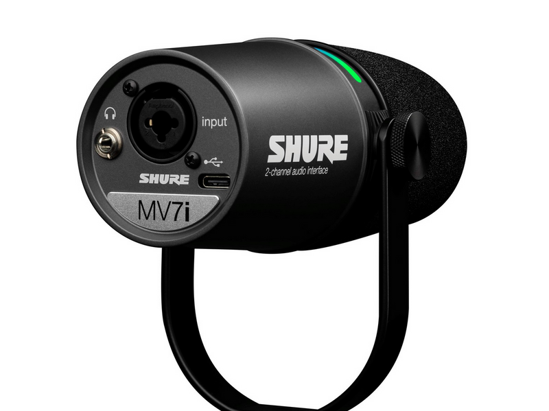 Shure Motiv MV7i - Smart Mic with Interface