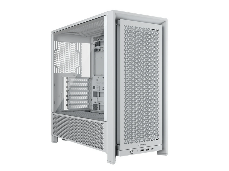 Corsair FRAME 4000D RS (3 white fans) - Gehäuse - Miditower - Weiß