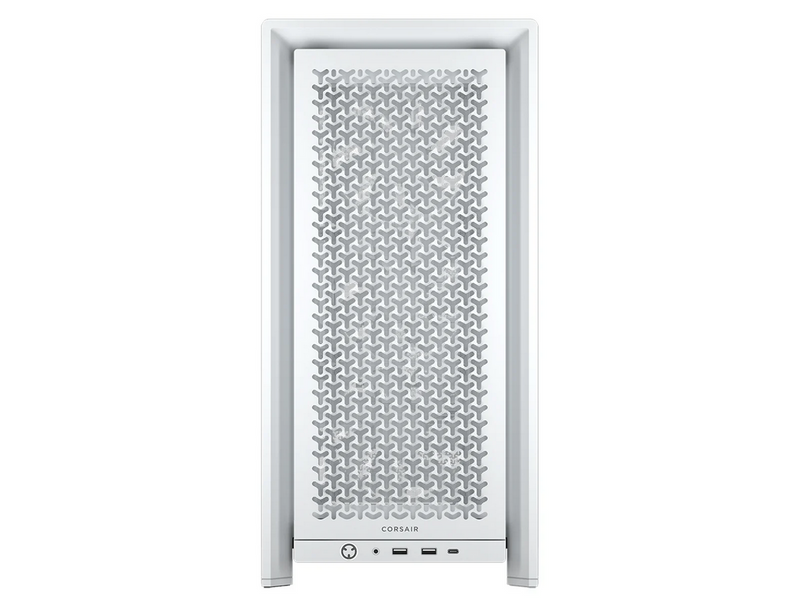 Corsair FRAME 4000D RS (3 white fans) - Gehäuse - Miditower - Weiß