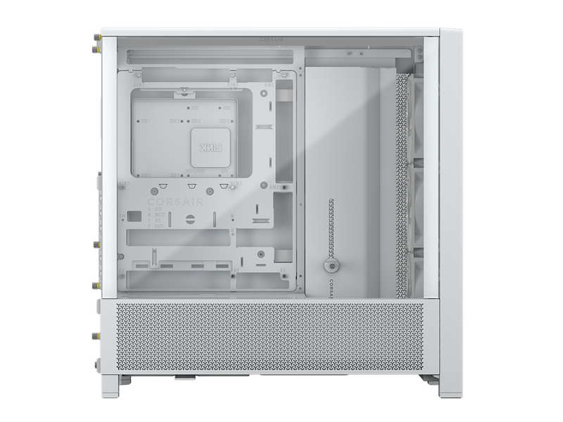 Corsair FRAME 4000D RS (3 white fans) - Gehäuse - Miditower - Weiß