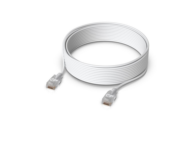 Ubiquiti UniFi Etherlighting Patch Cable 12m - Weiß - 12m