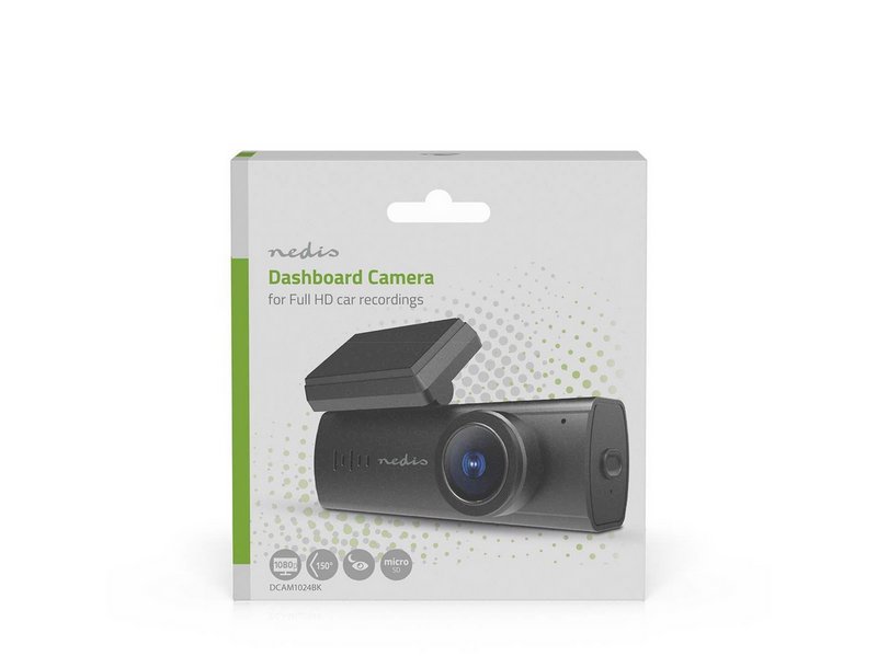 Nedis Dash Cam | 1080p@30fps | 2 MPixel | LCD | Natudsig