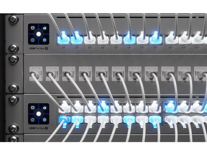 Ubiquiti UniFi Etherlighting Patch Cable 12m - Weiß - 12m