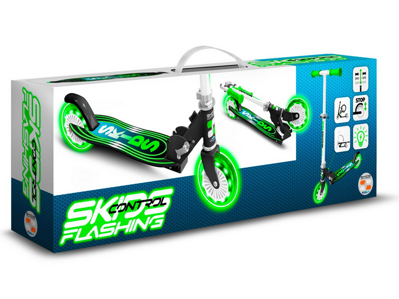 Stamp Foldable scooter with light up wheels