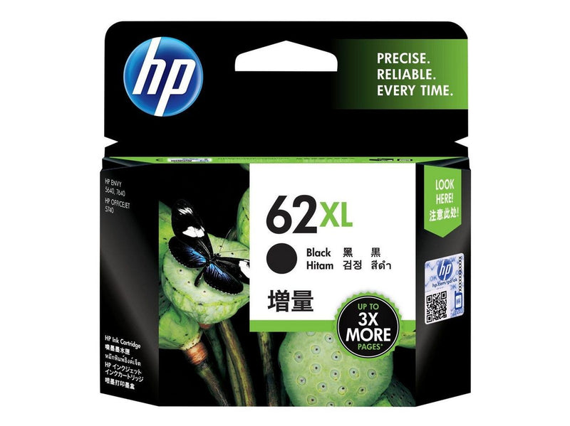 HP 62XL / C2P05AE High Capacity Black Ink