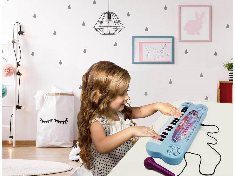 Frozen Electronic Keyboard with Mic (32 keys)