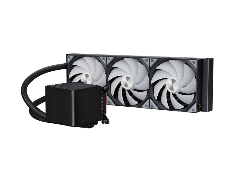 Tryx PANORAMA Upgraded 360mm AIO black - CPU-Wasserkühlung - Max 28 dBA
