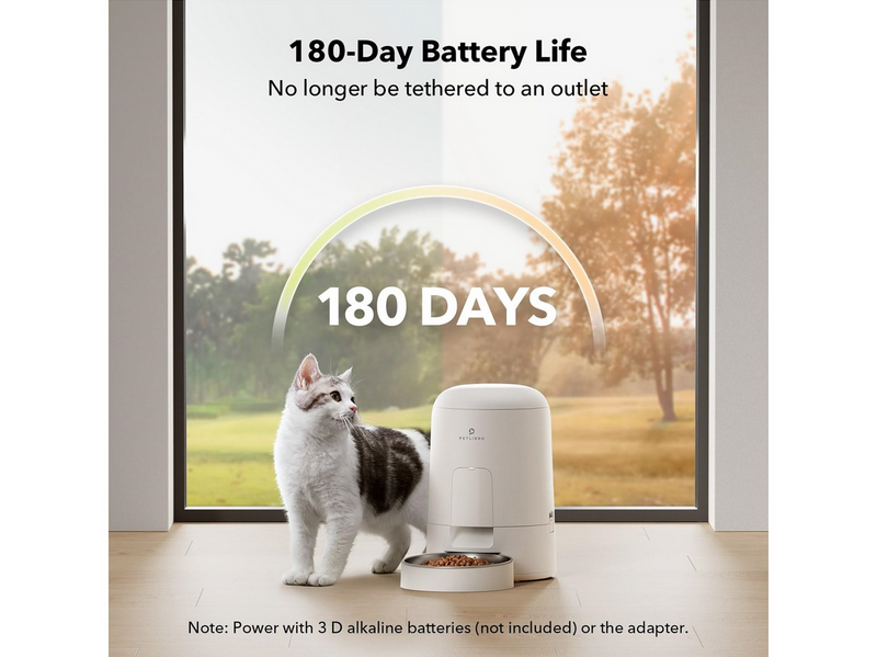 Petlibro AIR AUTOMATIC PET FEEDER WHITE 2L