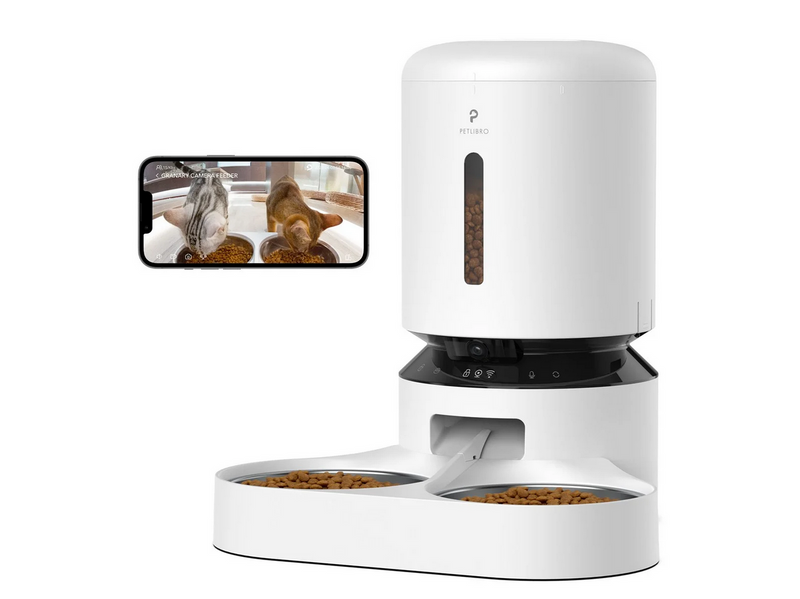 Petlibro GRANARY CAMERA DUAL FOOD TRAY WHITE
