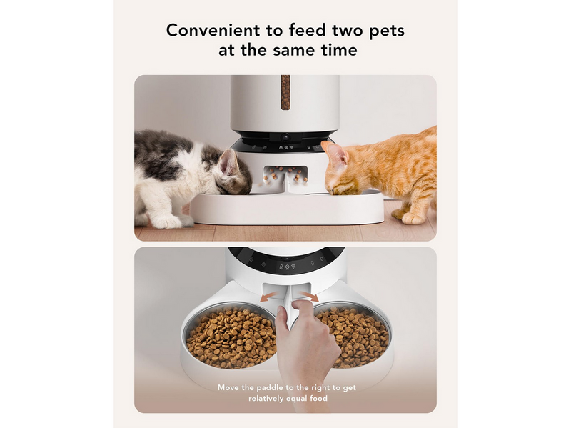 Petlibro GRANARY CAMERA DUAL FOOD TRAY WHITE