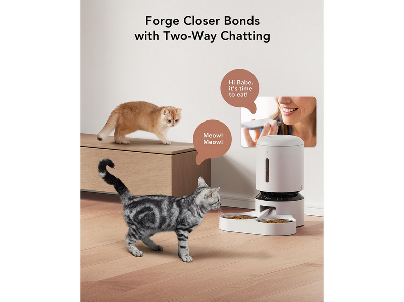 Petlibro GRANARY CAMERA DUAL FOOD TRAY WHITE