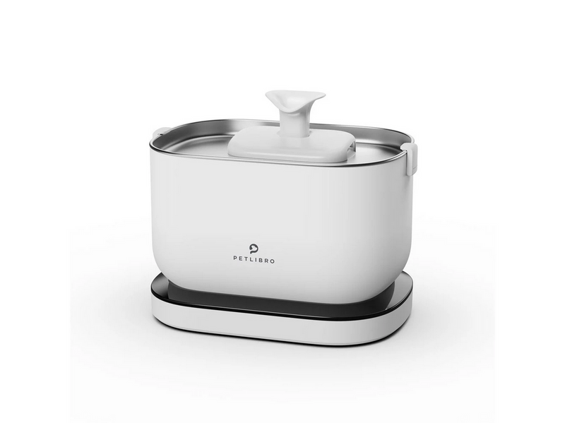 Petlibro Dockstream Battery-Operated Water Fountain White