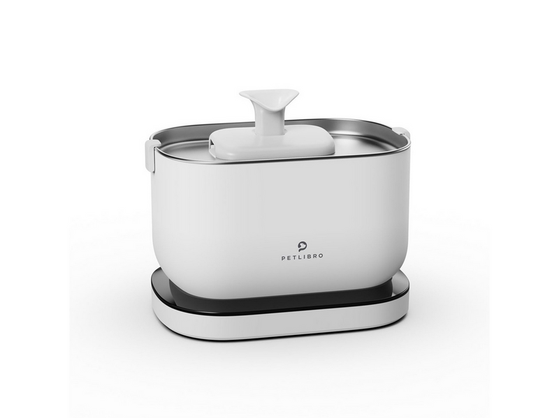 Petlibro Dockstream Battery-Operated Water Fountain White