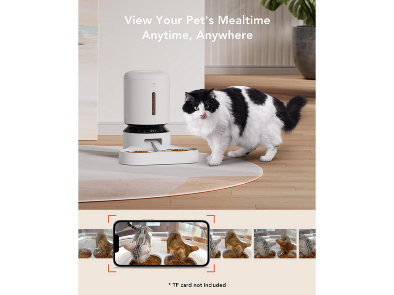 Petlibro GRANARY CAMERA DUAL FOOD TRAY WHITE
