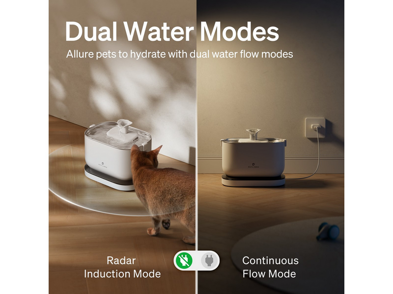 Petlibro Dockstream Battery-Operated Water Fountain White