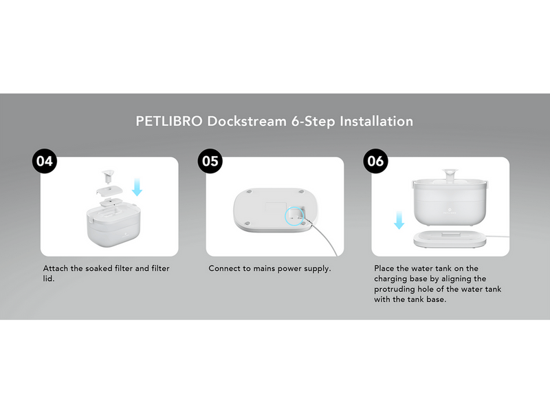 Petlibro Dockstream Wireless Pump Water Fountain 5L